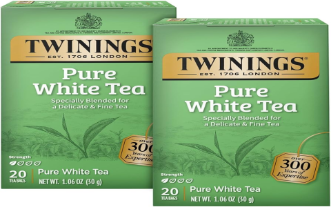 white tea how much caffeine