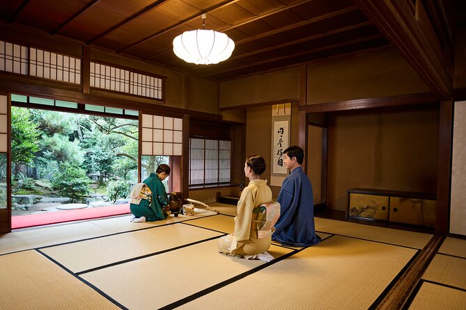 Experience a Traditional Maiko Tea Ceremony in Kyoto with Kimono