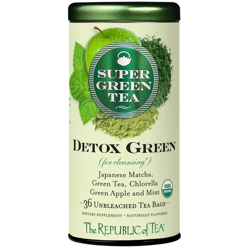 green tea detoxifying