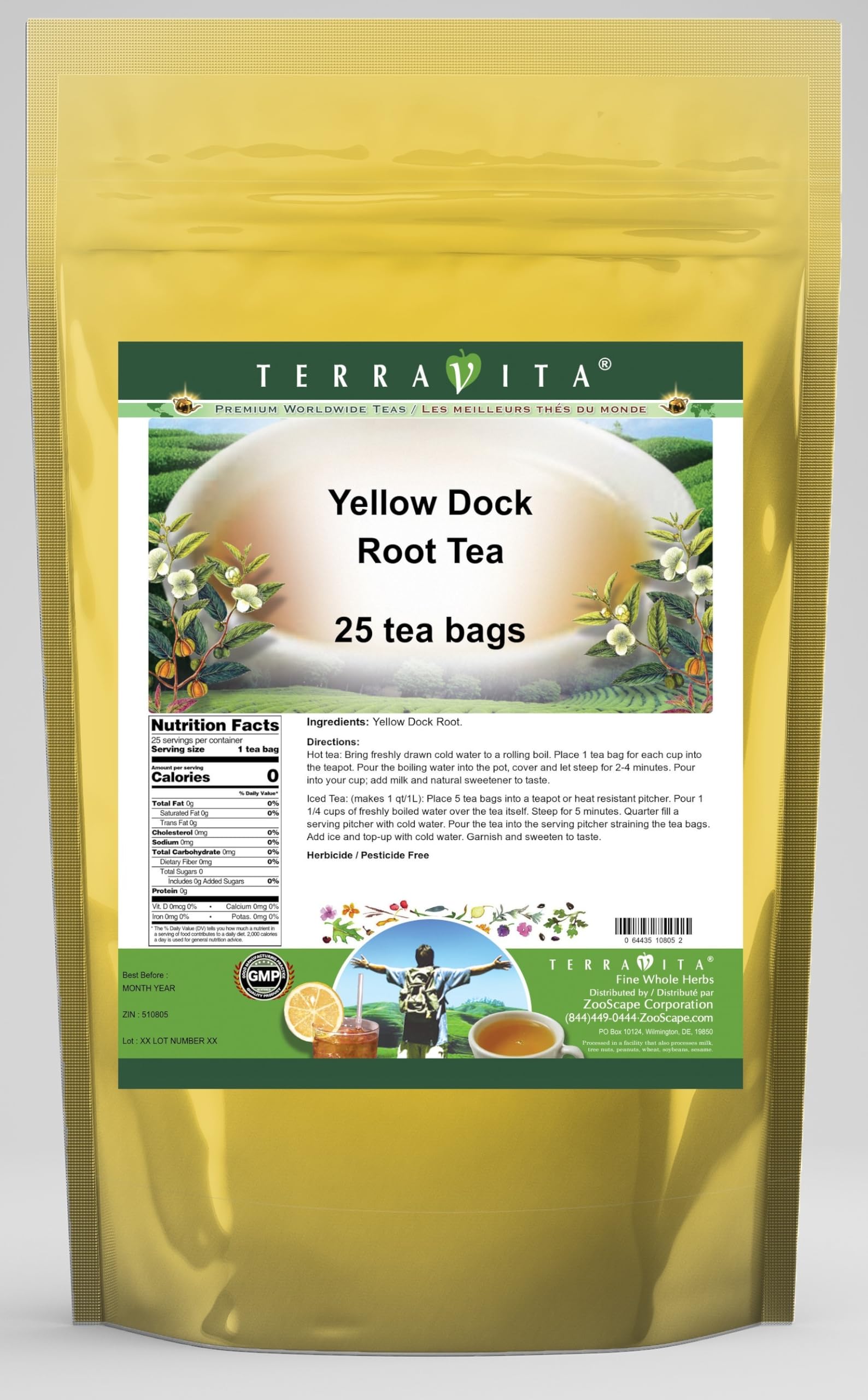 yellow dock root tea