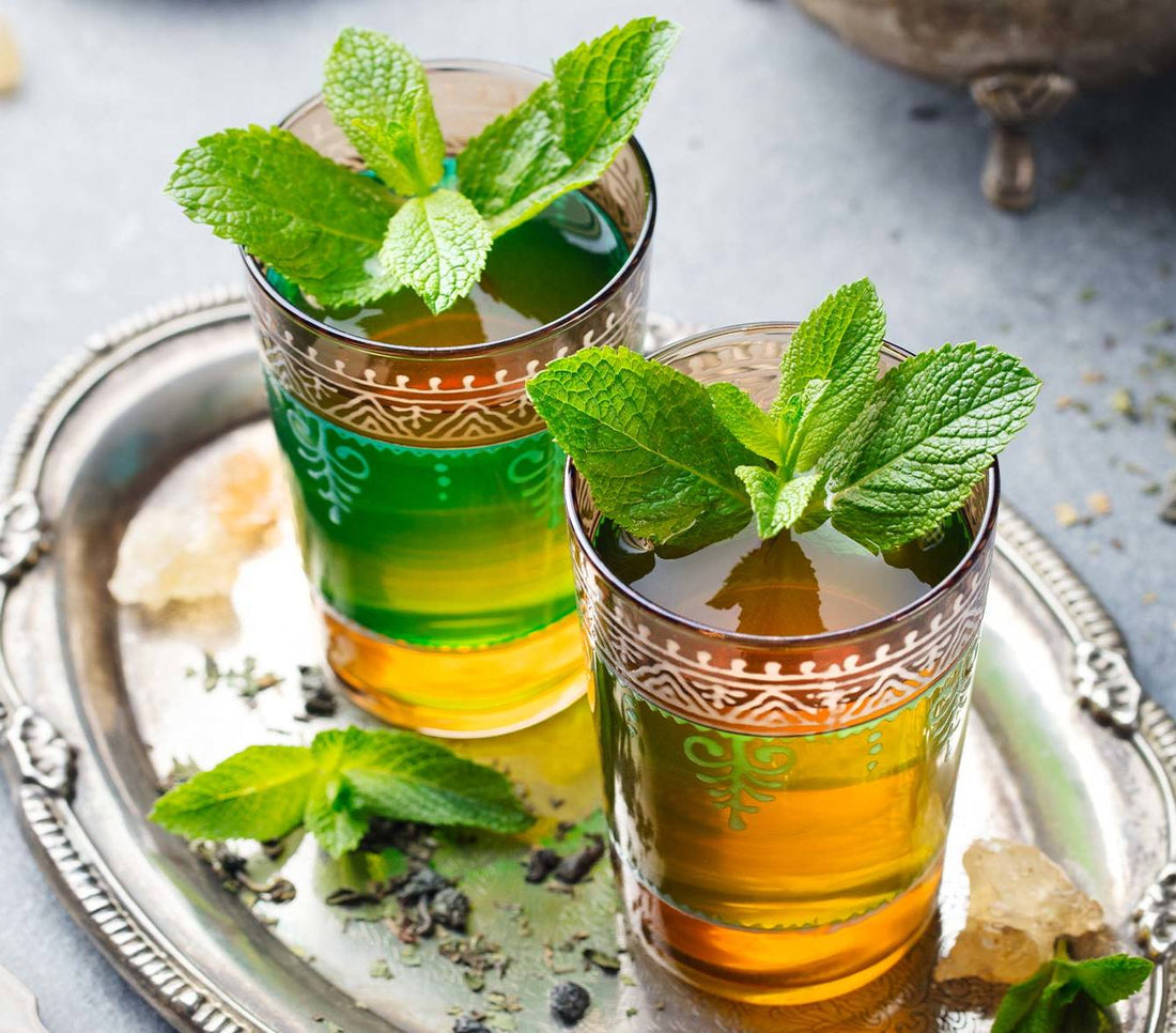 green tea moroccan mint benefits