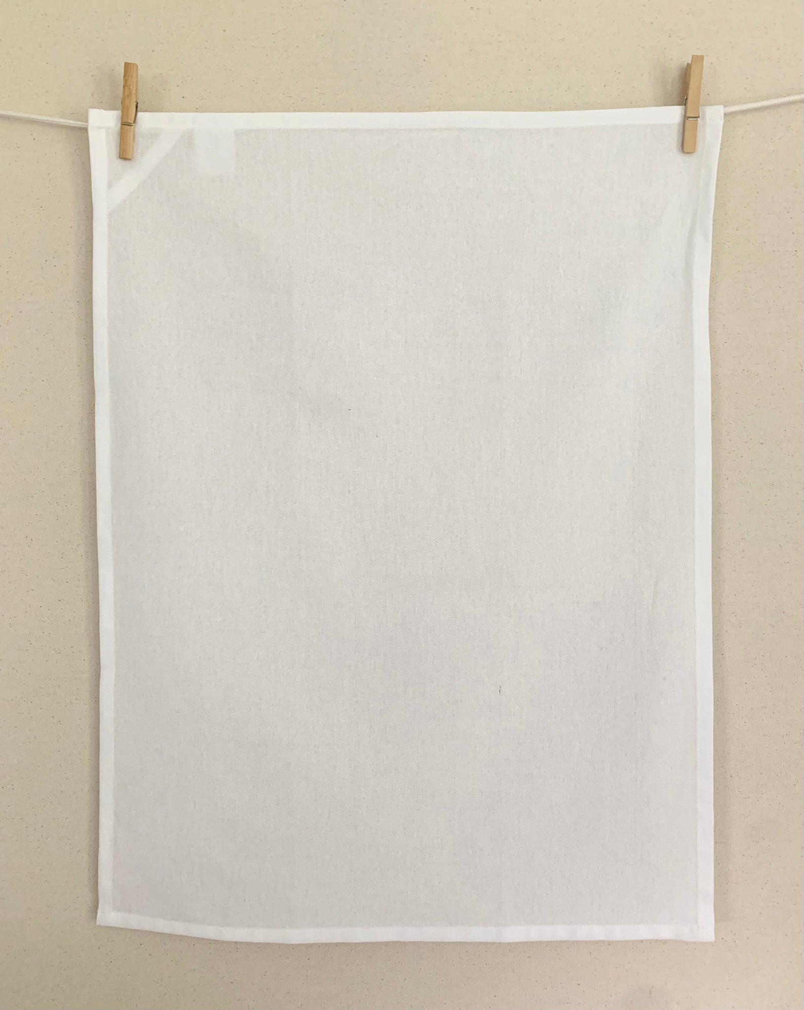 white tea towels