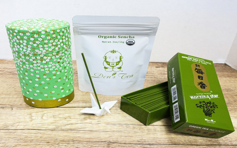 green tea gift set