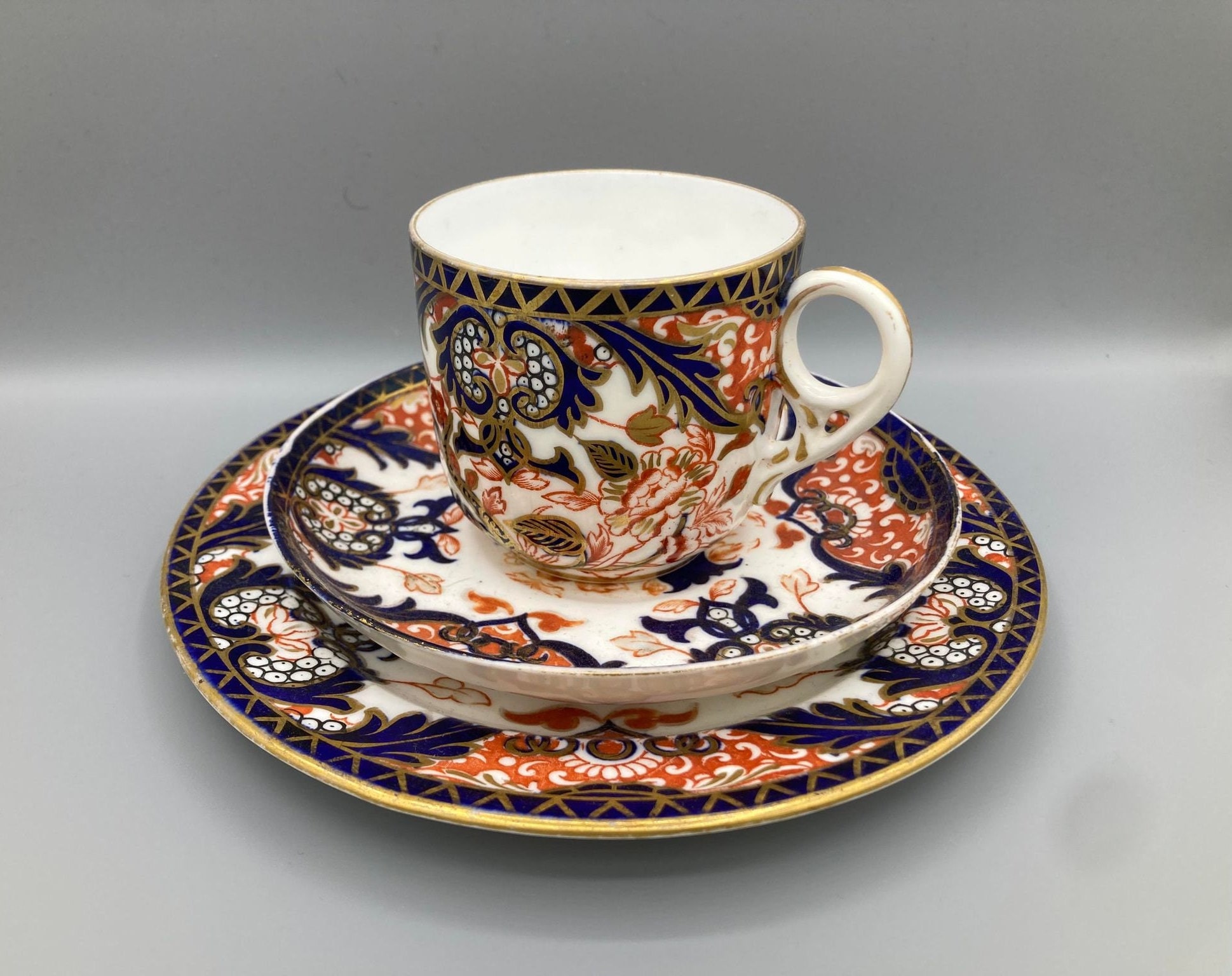 Exquisite Crown Derby Tea Set: Timeless Elegance in Fine Porcelain