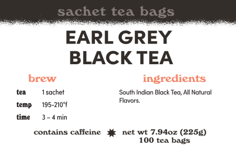 does earl grey black tea have caffeine