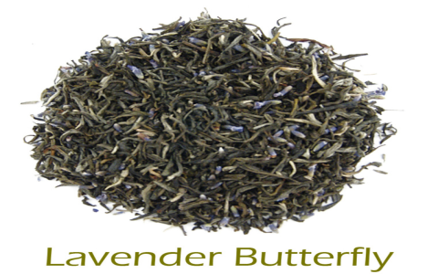 loose green tea leaves