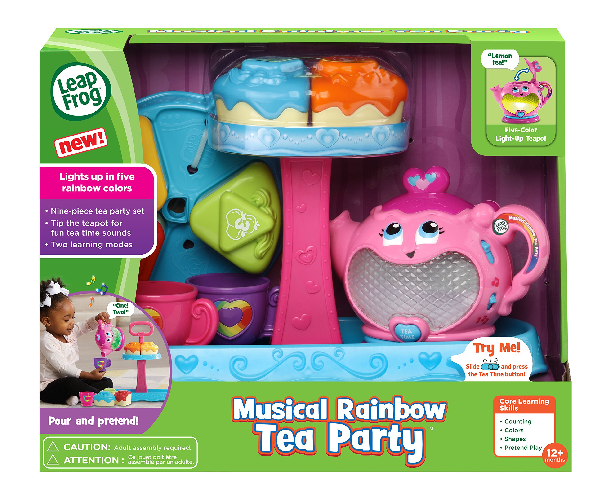 LeapFrog Musical Rainbow Tea Set: Fun and Learning for Toddlers