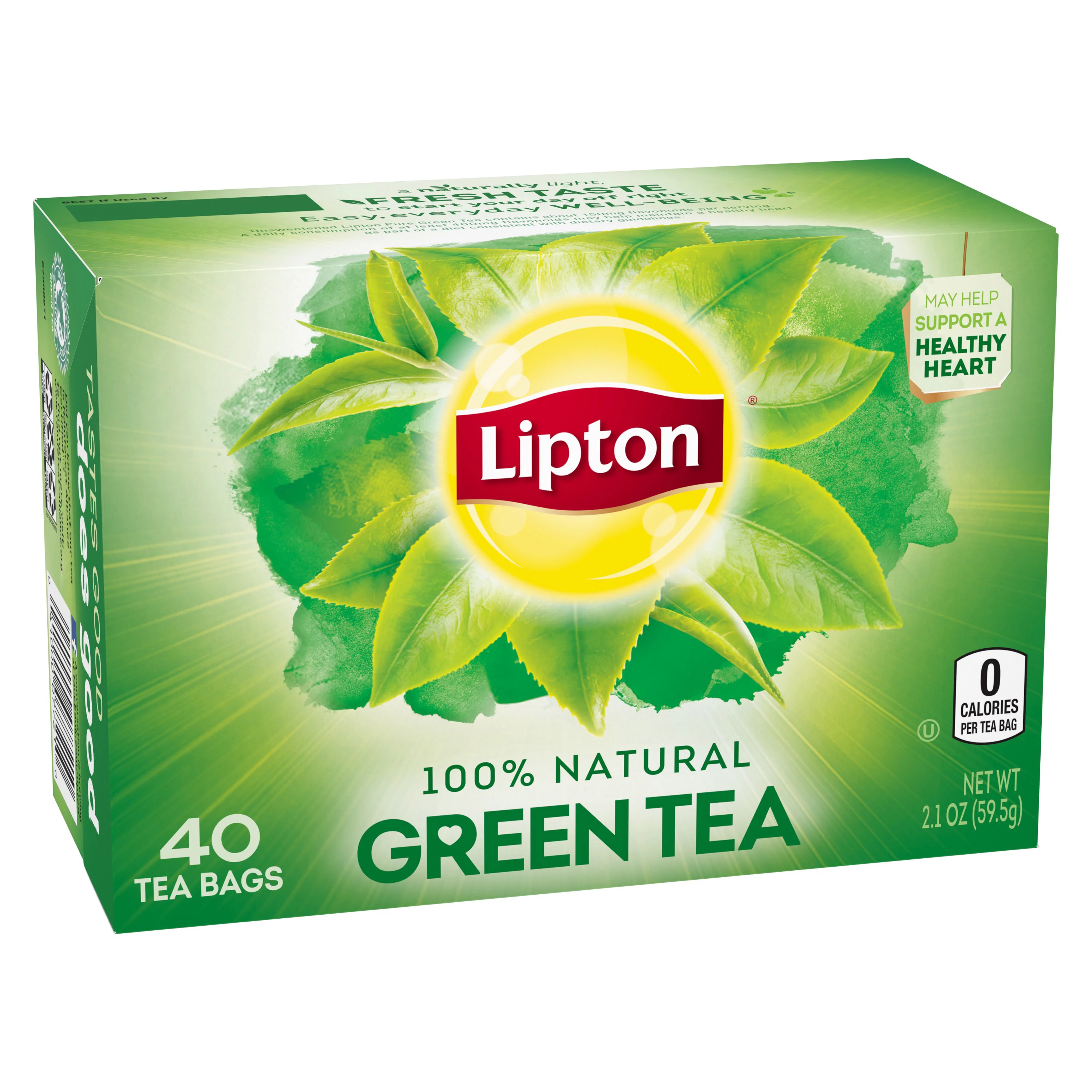 green tea from tea bags
