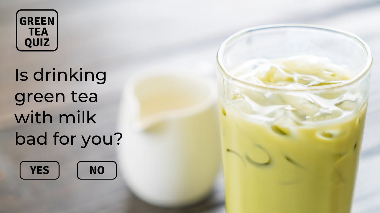 should you put milk in green tea