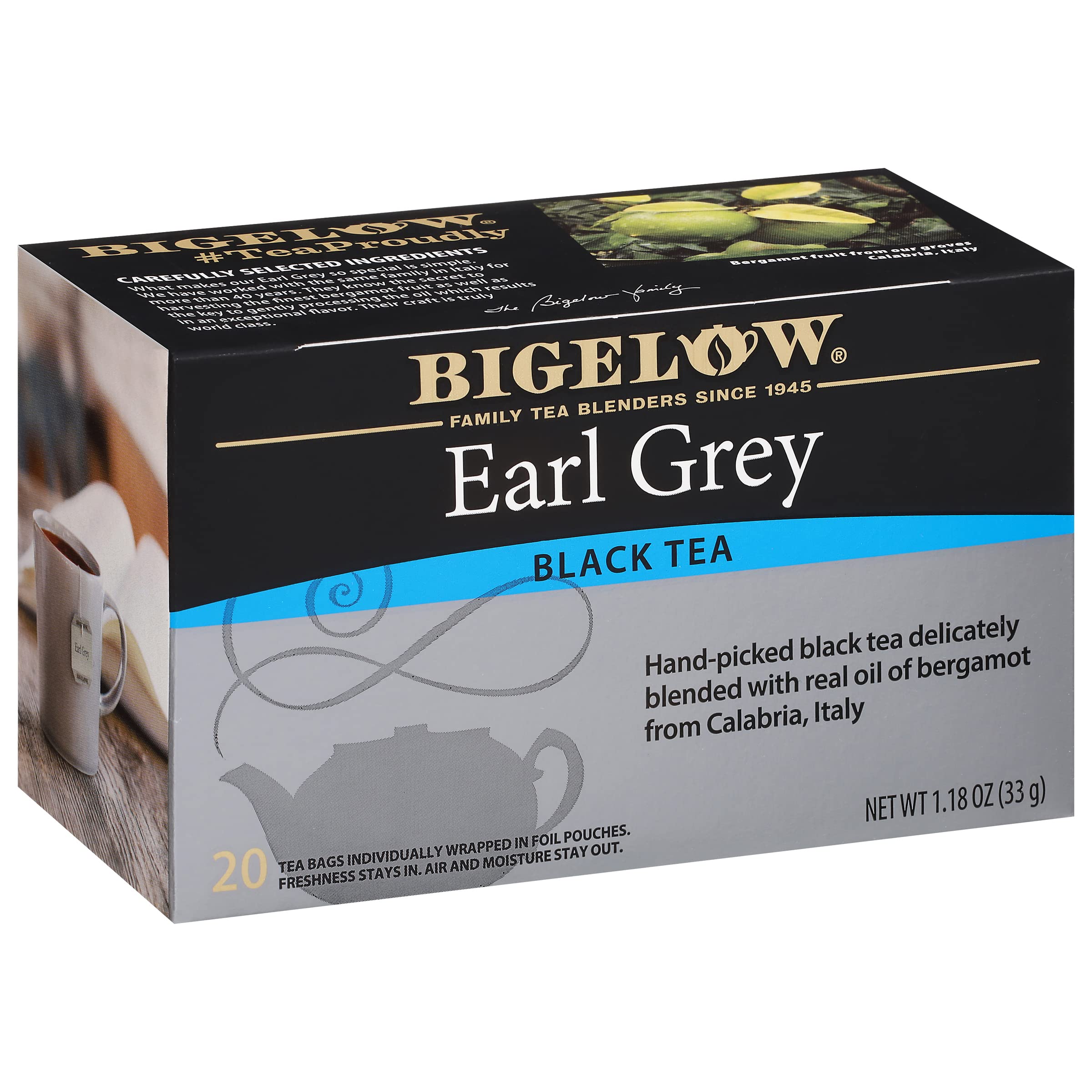 Bigelow Earl Grey Black Tea: Premium Quality & Rich Flavor