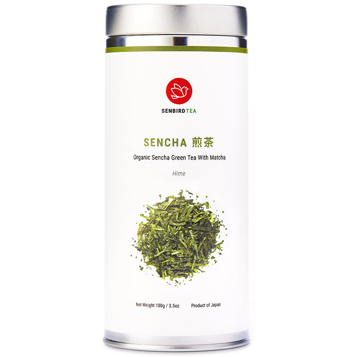 sencha green tea with matcha