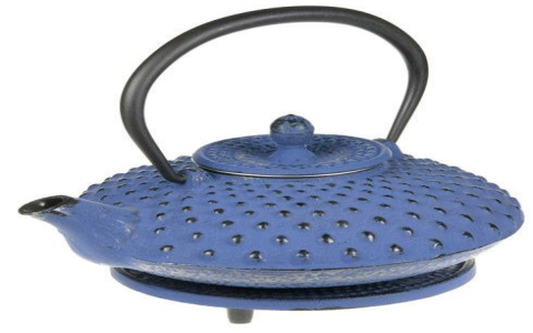 iron teapot