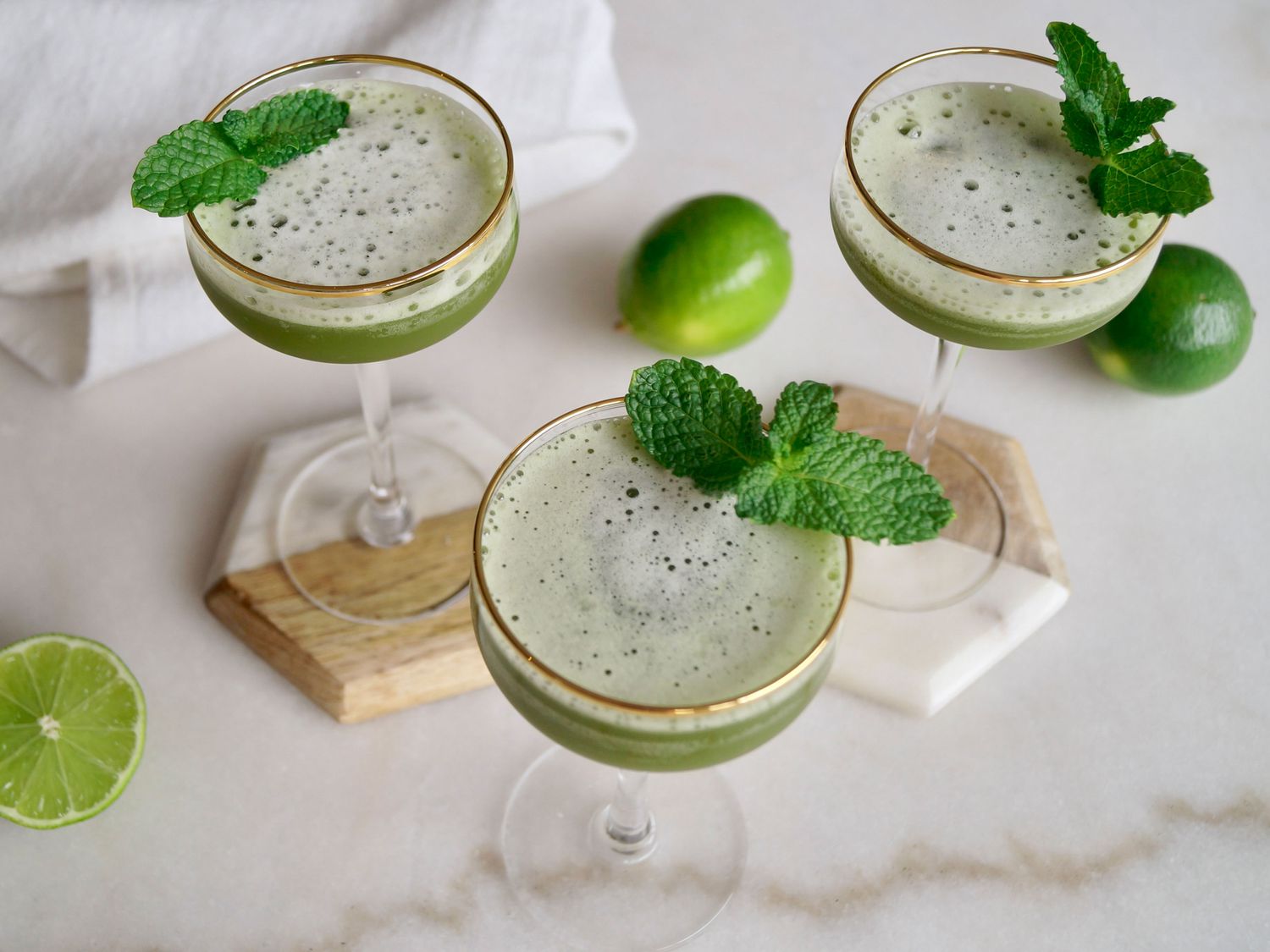 matcha green tea cocktail