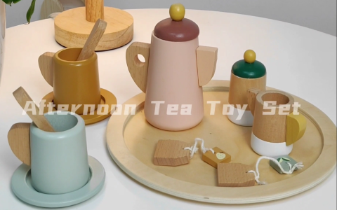 Buy Wooden Toy Tea Sets for Kids – Perfect for Pretend Play