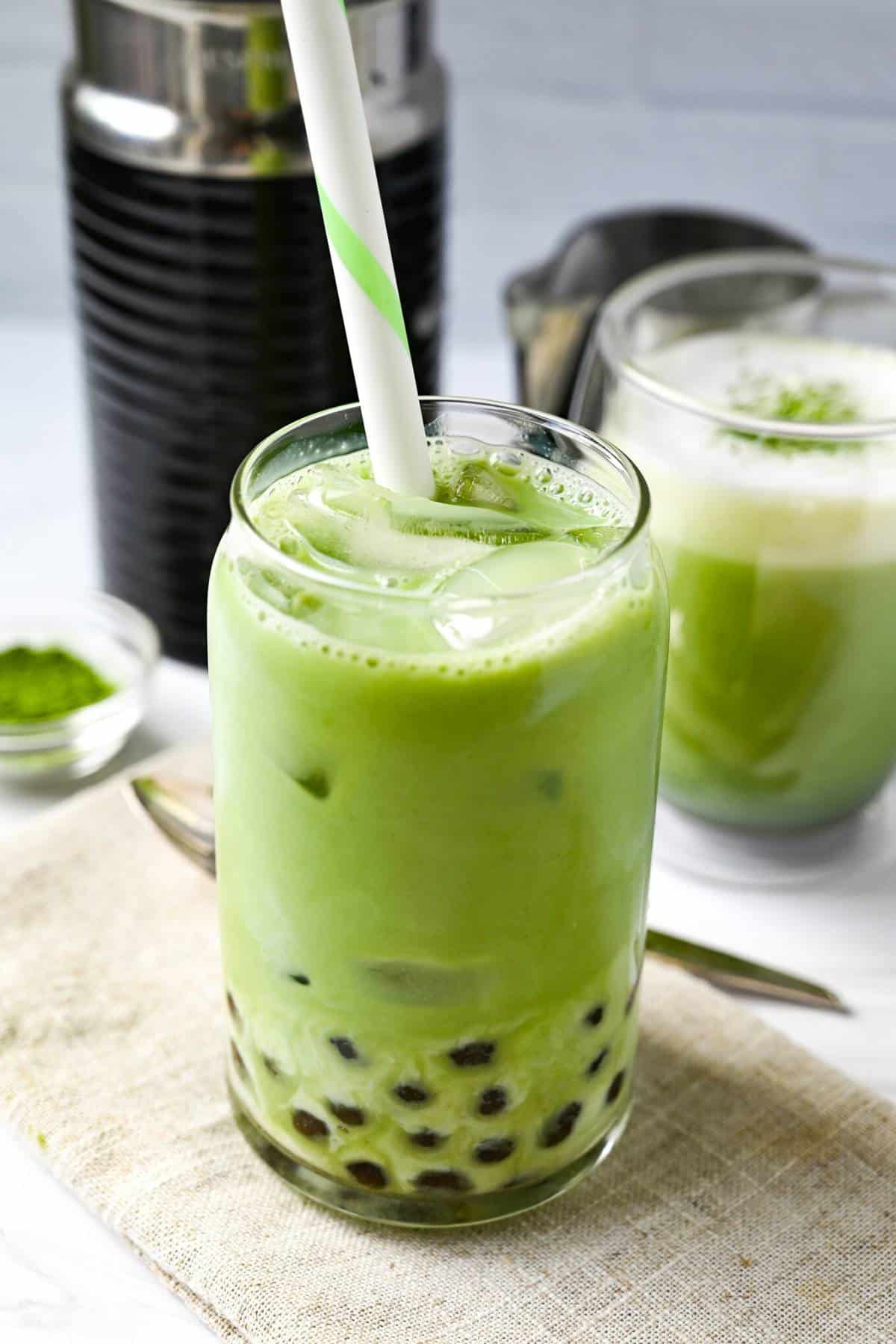 green tea with milk recipe