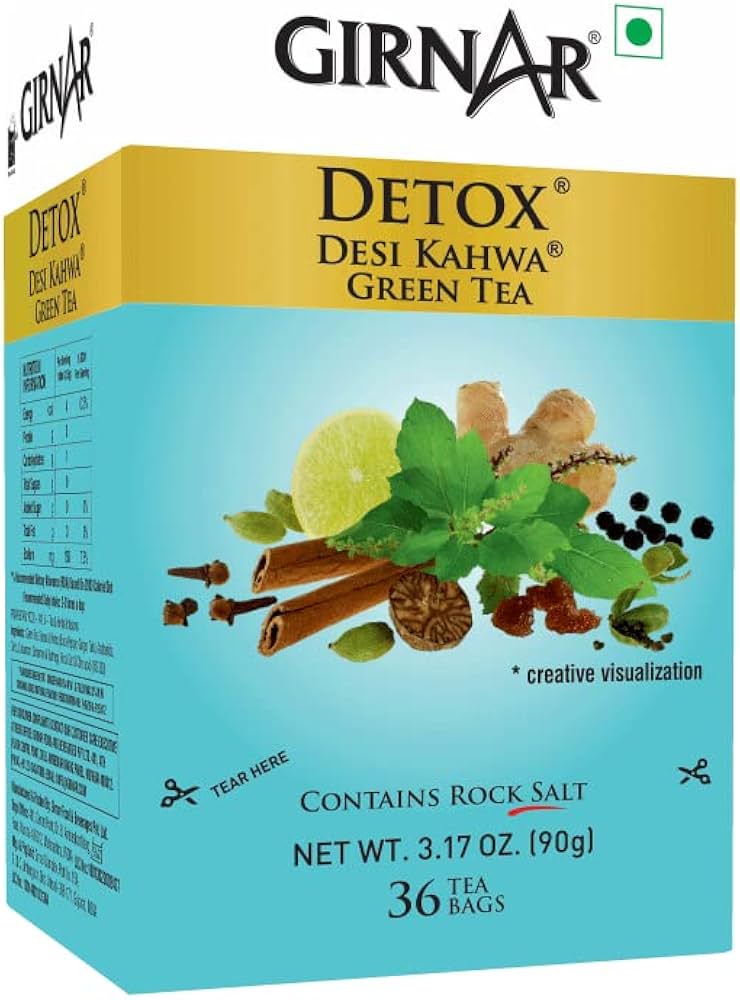 detoxifying green tea