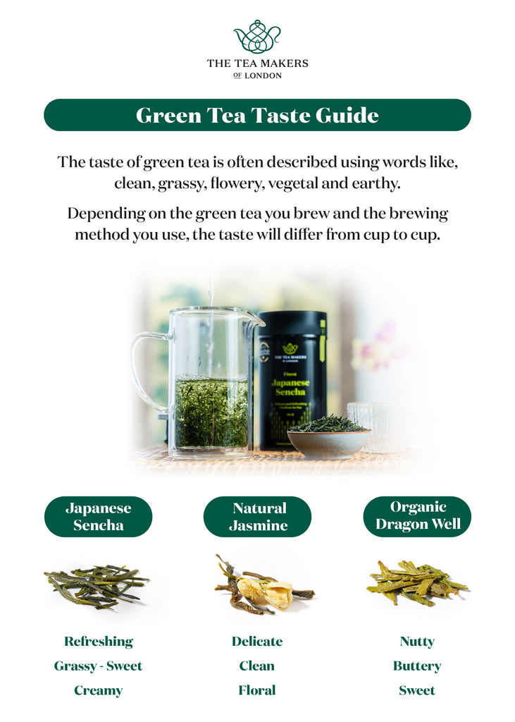does green tea taste good