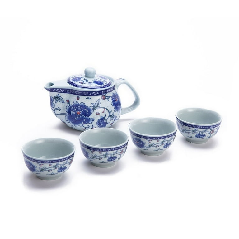 Shop Exquisite Blue Tea Sets: Porcelain, Ceramic & More