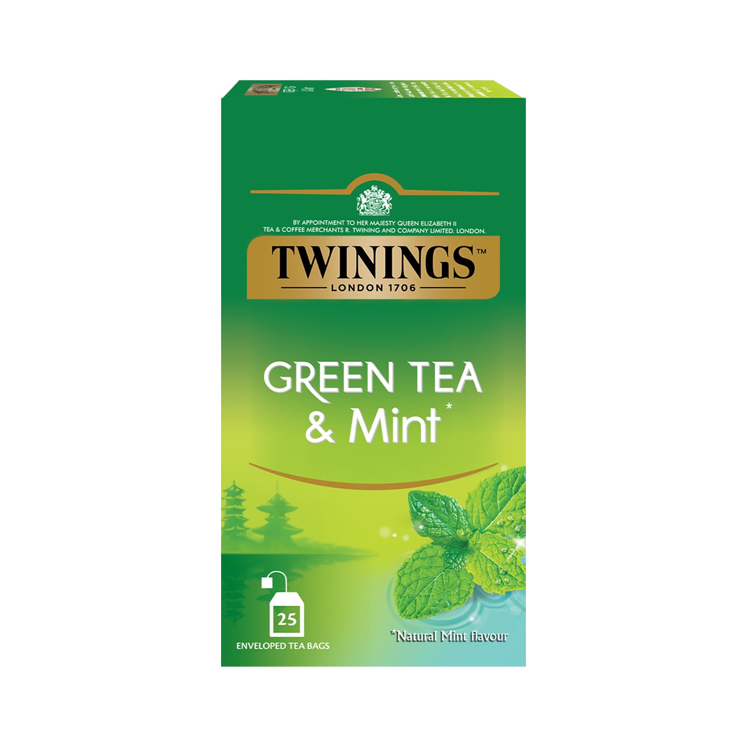 green tea and mint