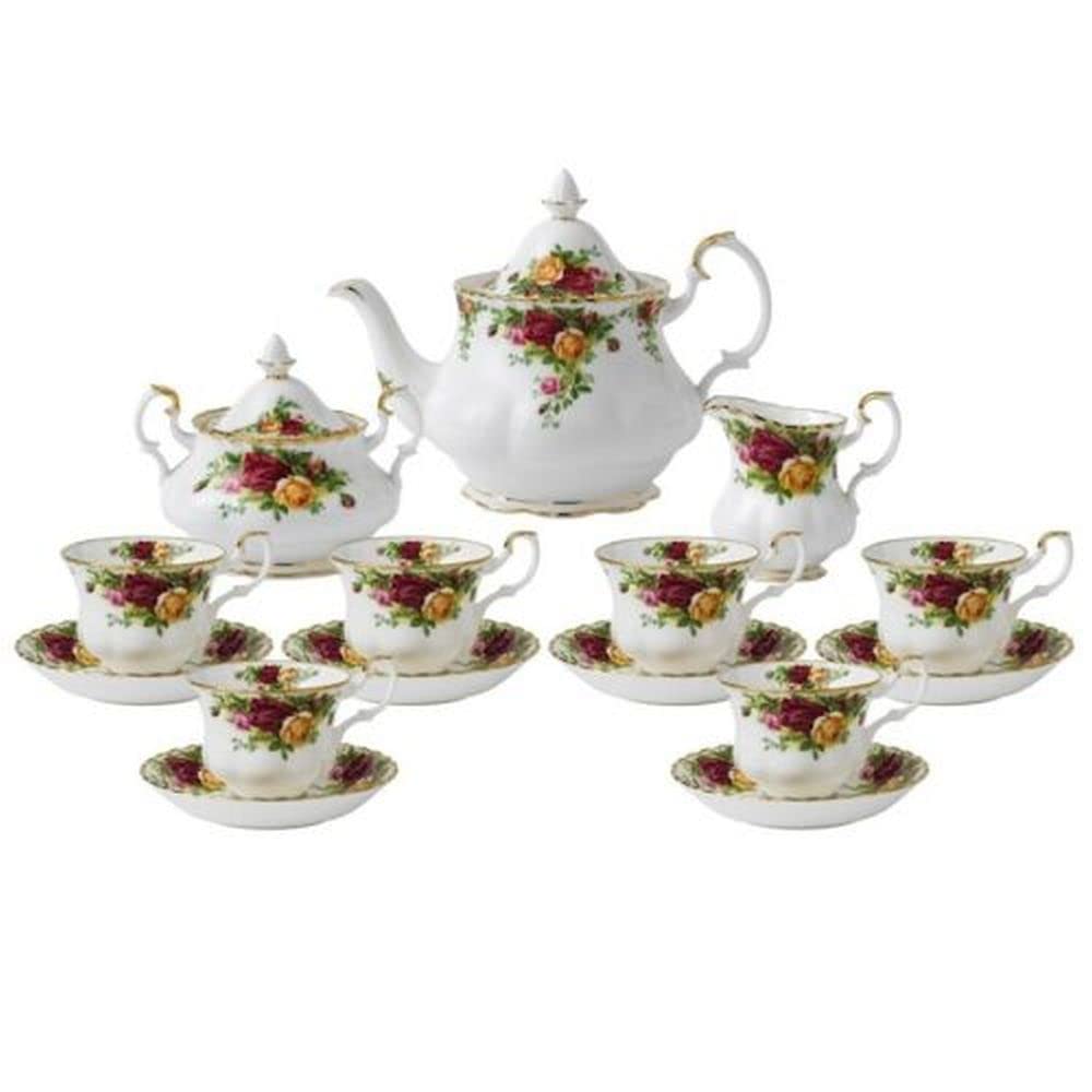 Royal Albert Country Rose Tea Set: Timeless Elegance for Your Tea Time
