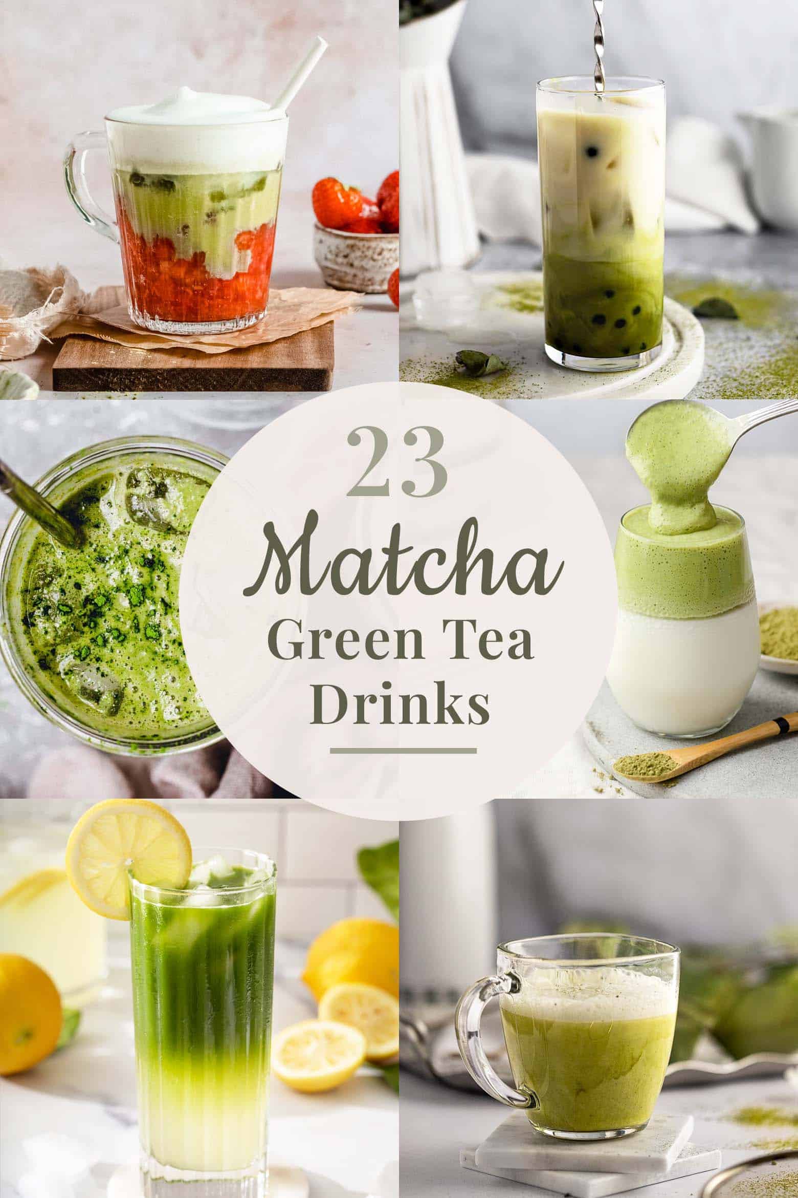 hot green tea drink recipes