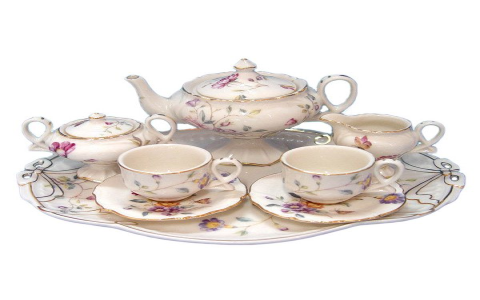 Childrens Porcelain Tea Set for Kids – Perfect Gift for Tea Parties