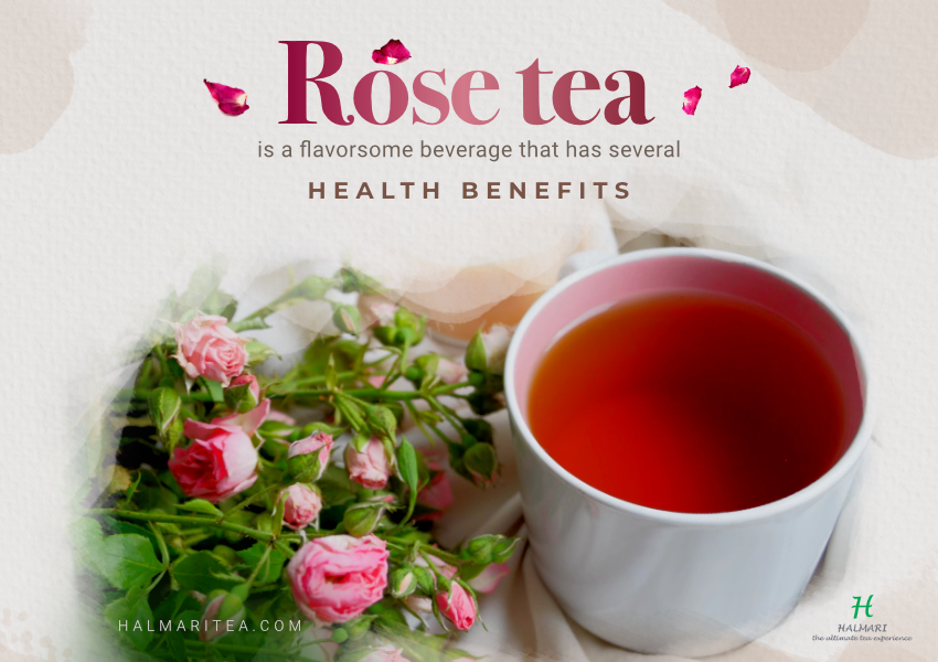 Discover the Health Benefits of Rose Black Tea: Boost Immunity and Relieve Stress
