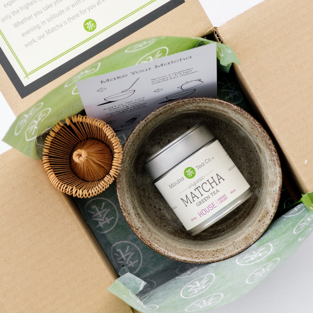 matcha green tea gift set