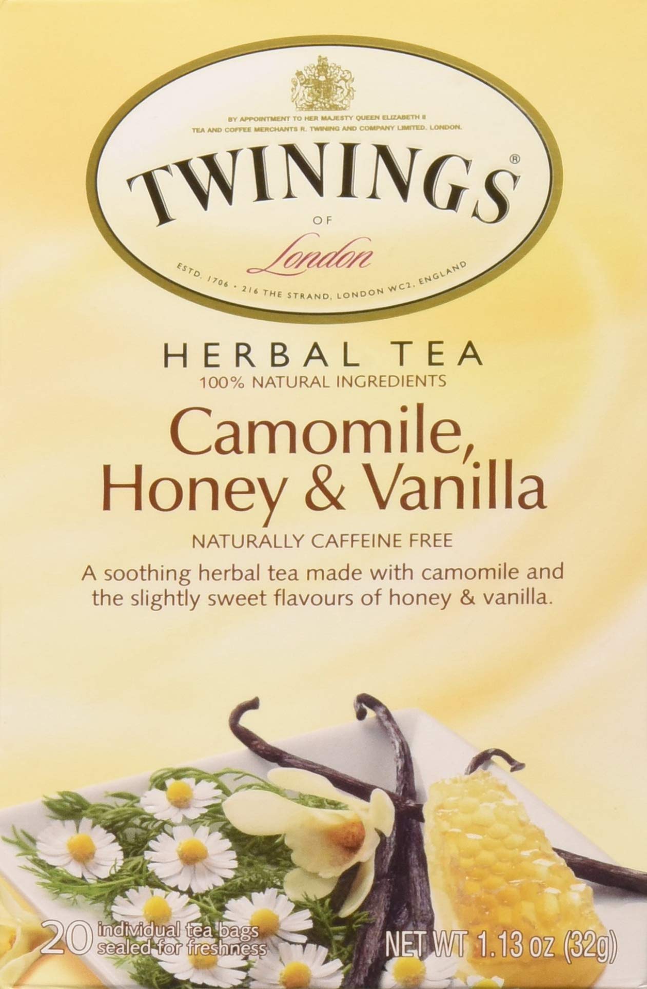 chamomile and honey tea