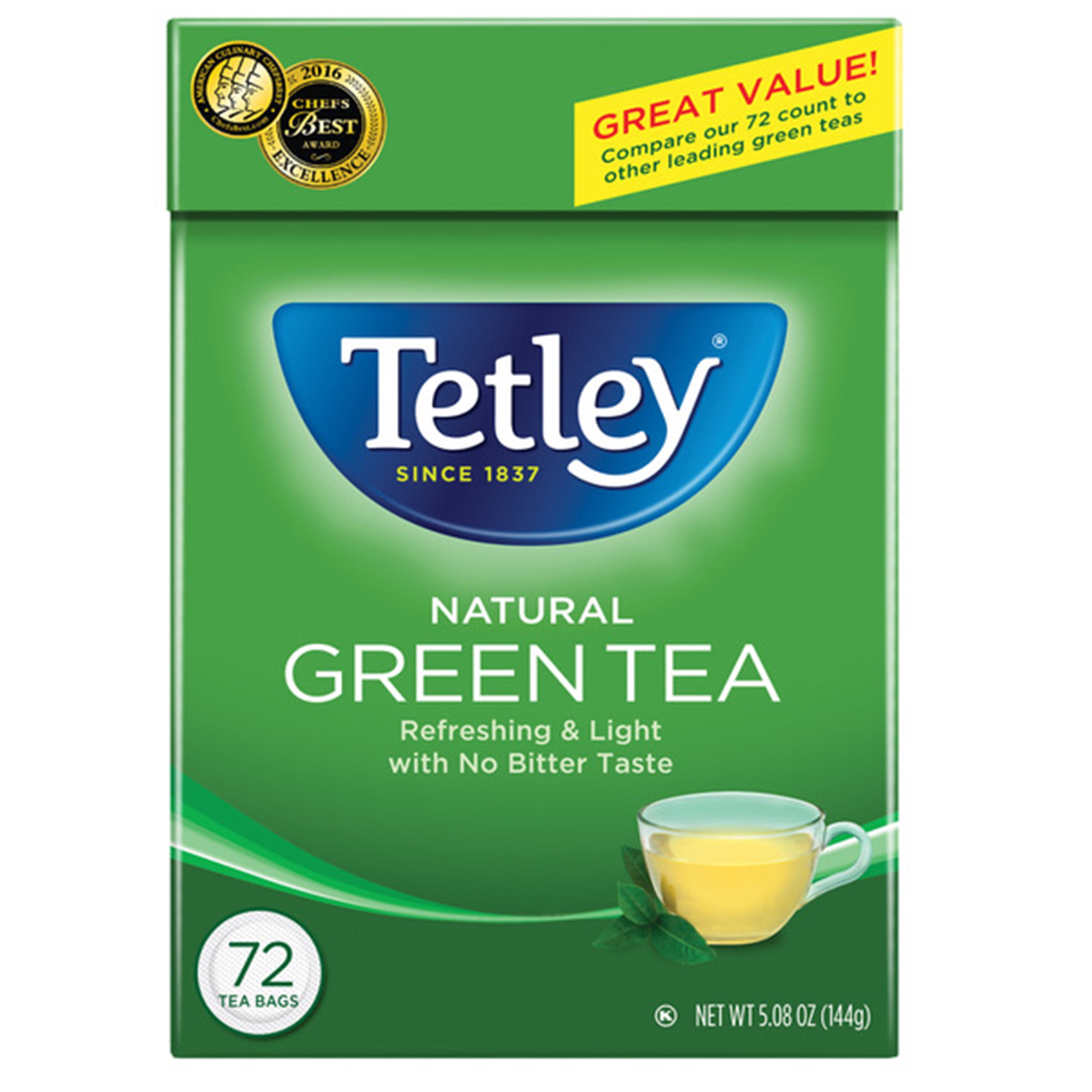 tetley decaf green tea