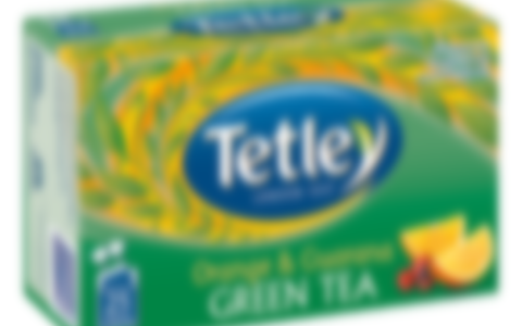 tetley green tea with lemon
