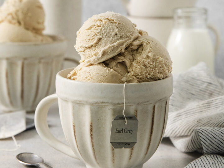 how to use tea bags to make ice cream