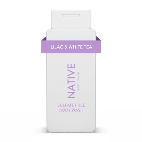 lilac and white tea
