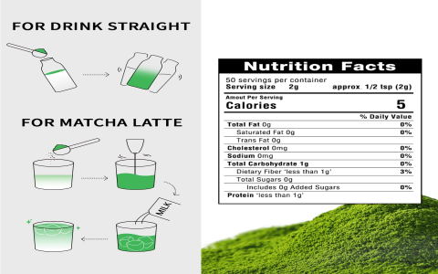 omg matcha green tea