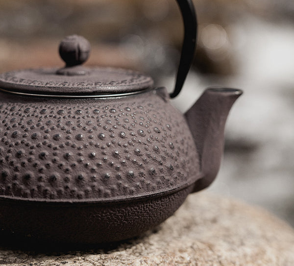 iron tea pot