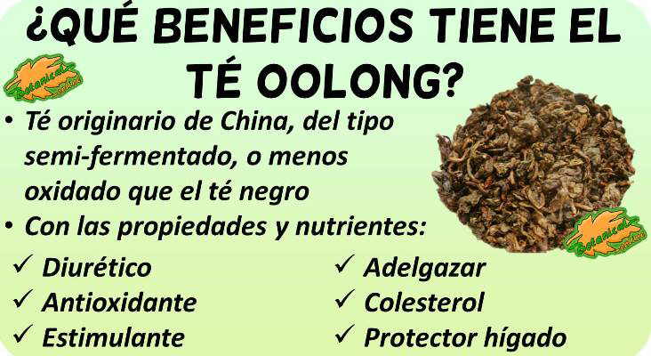 para que sirve el oolong tea