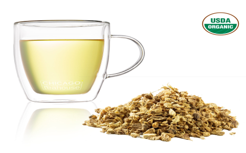 white pear and ginger tea