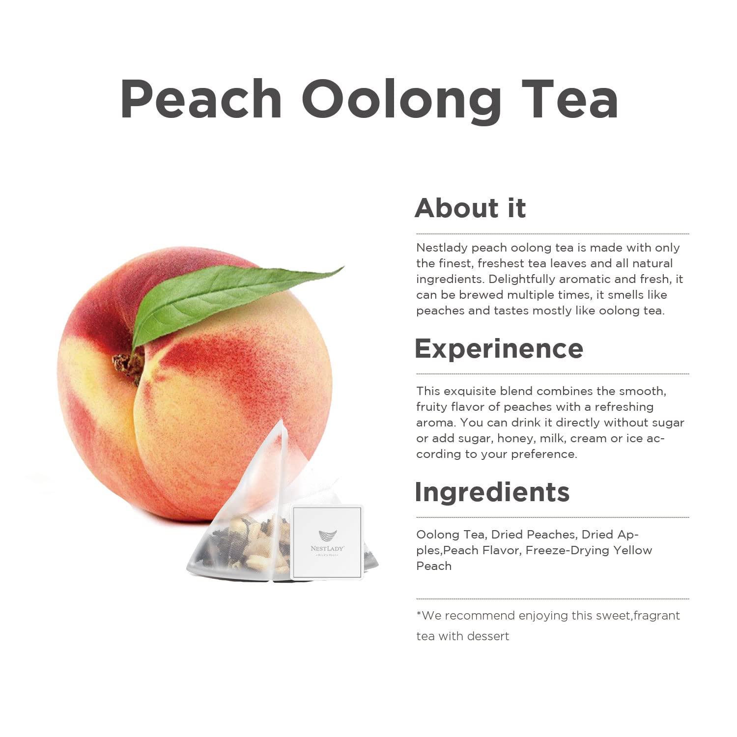 peach oolong tea benefits