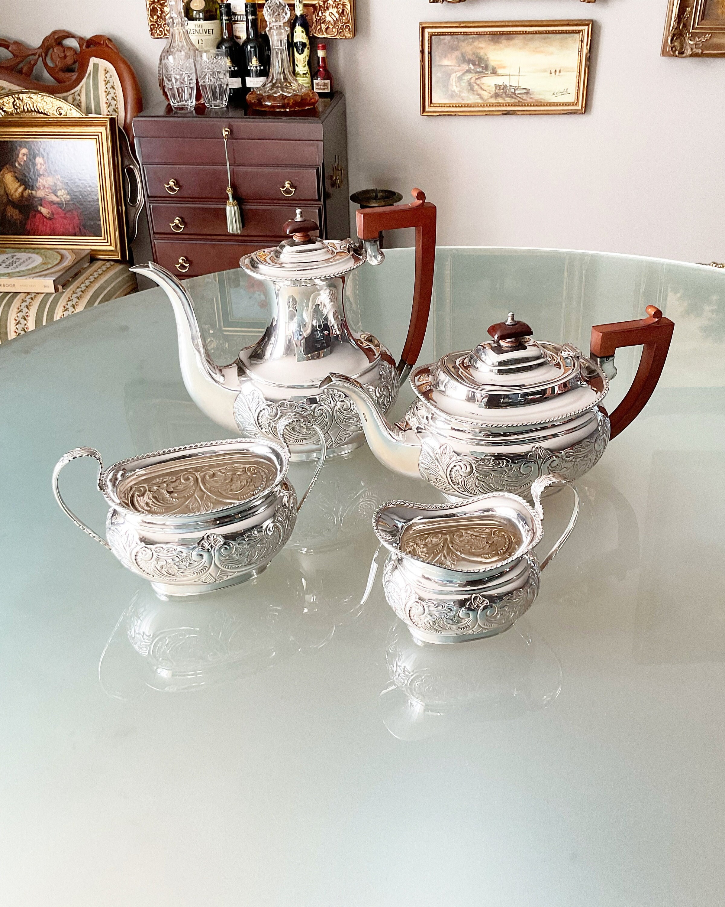 Explore Victorian Tea Sets: Sterling Silver, Vintage & More