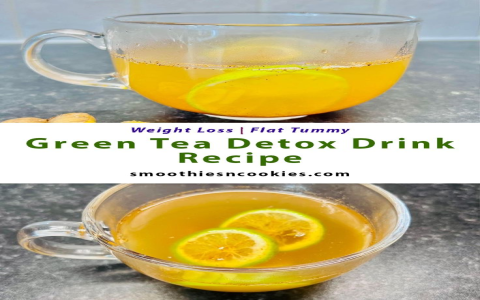 green tea detox drink