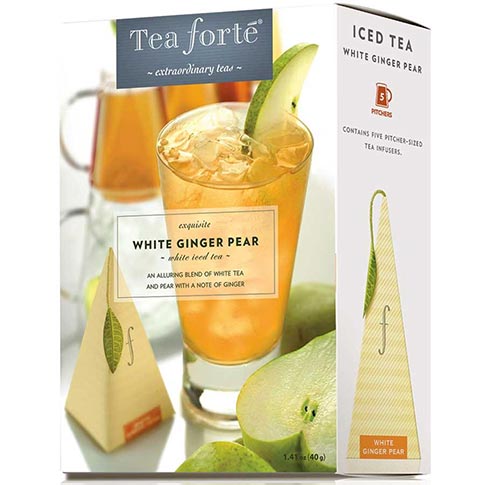 tea forte white ginger pear tea