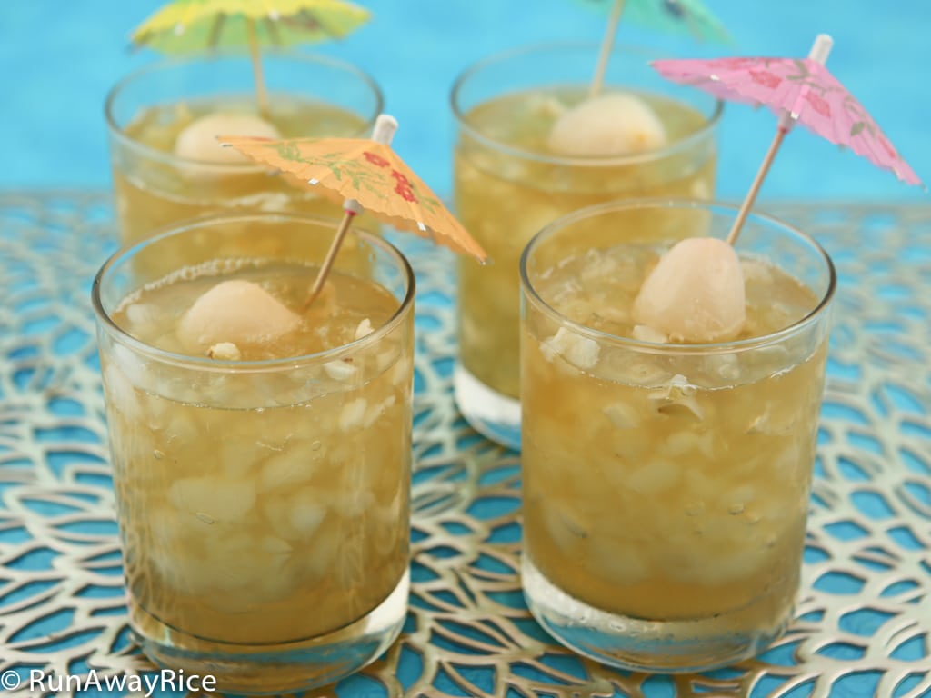 lychee green tea how to make