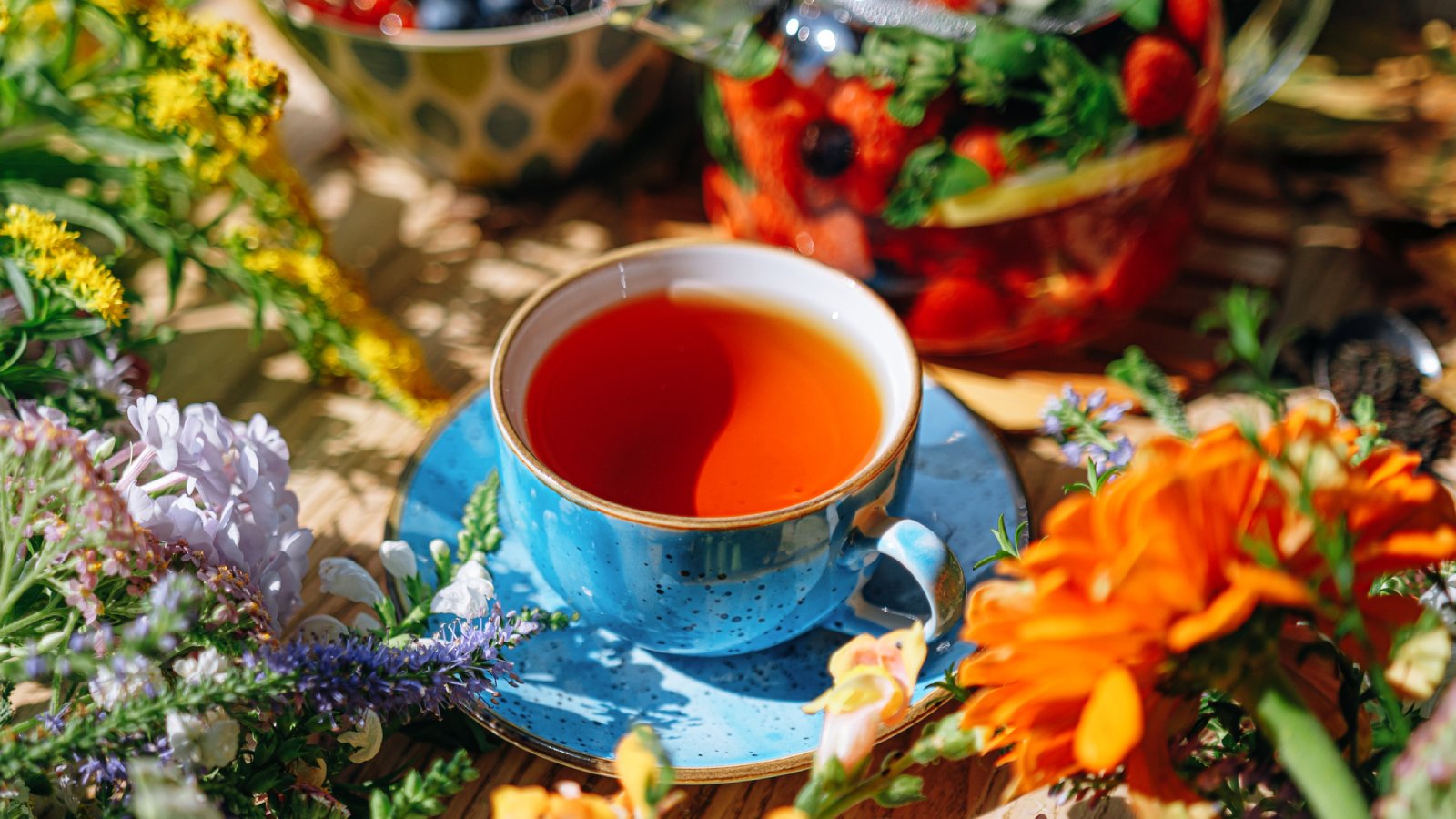 flowers for tea