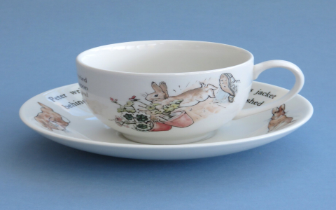Cute Peter Rabbit Tea Set for Pretend Play Fun Time