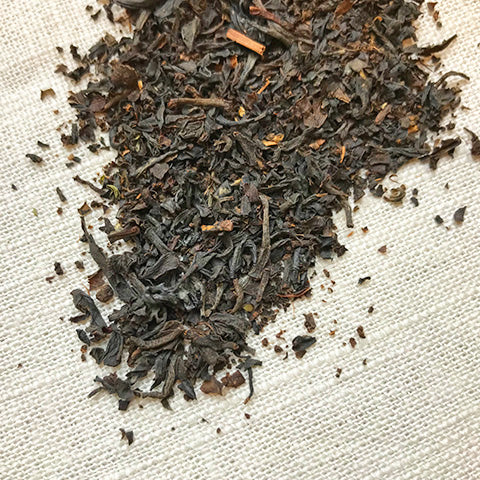 black loose leaf tea