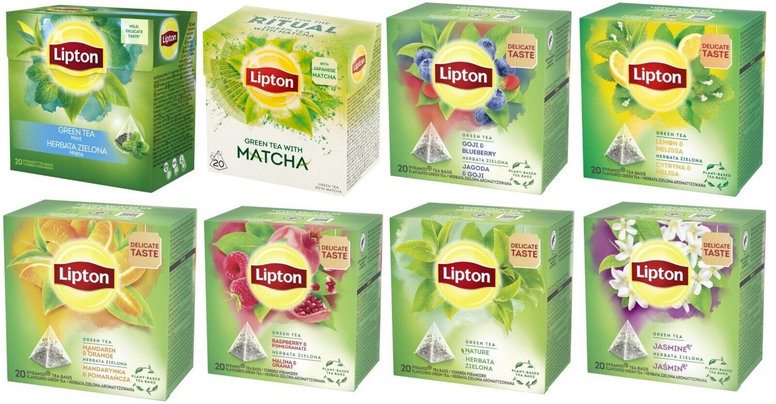 flavored green tea