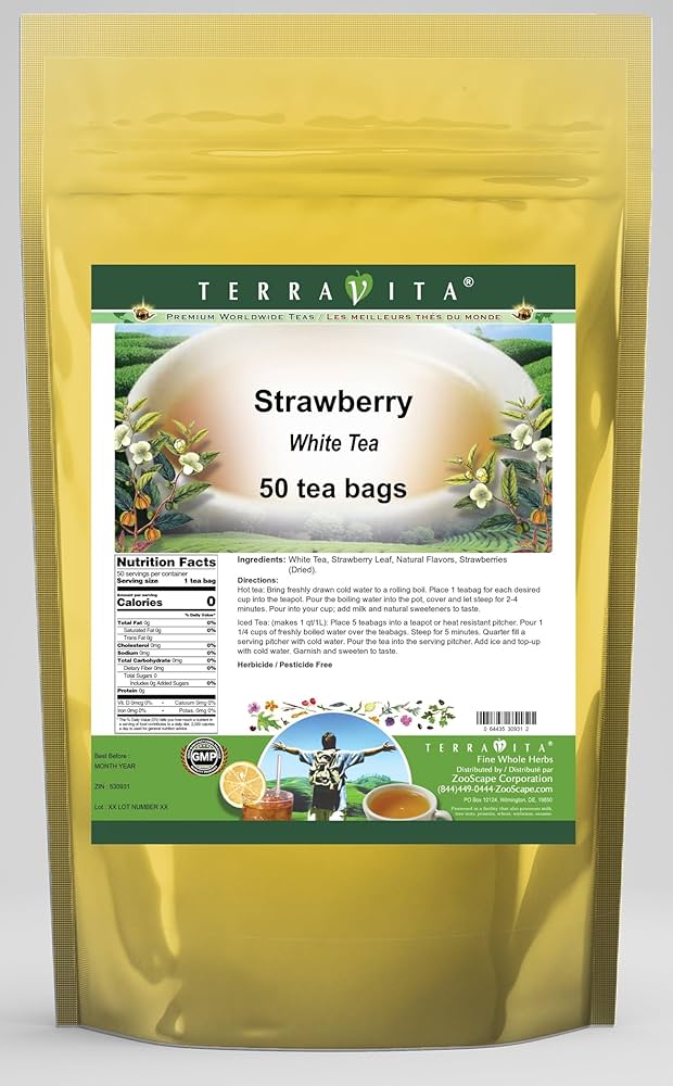 strawberry white tea