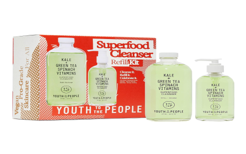 kale green tea spinach age prevention cleanser