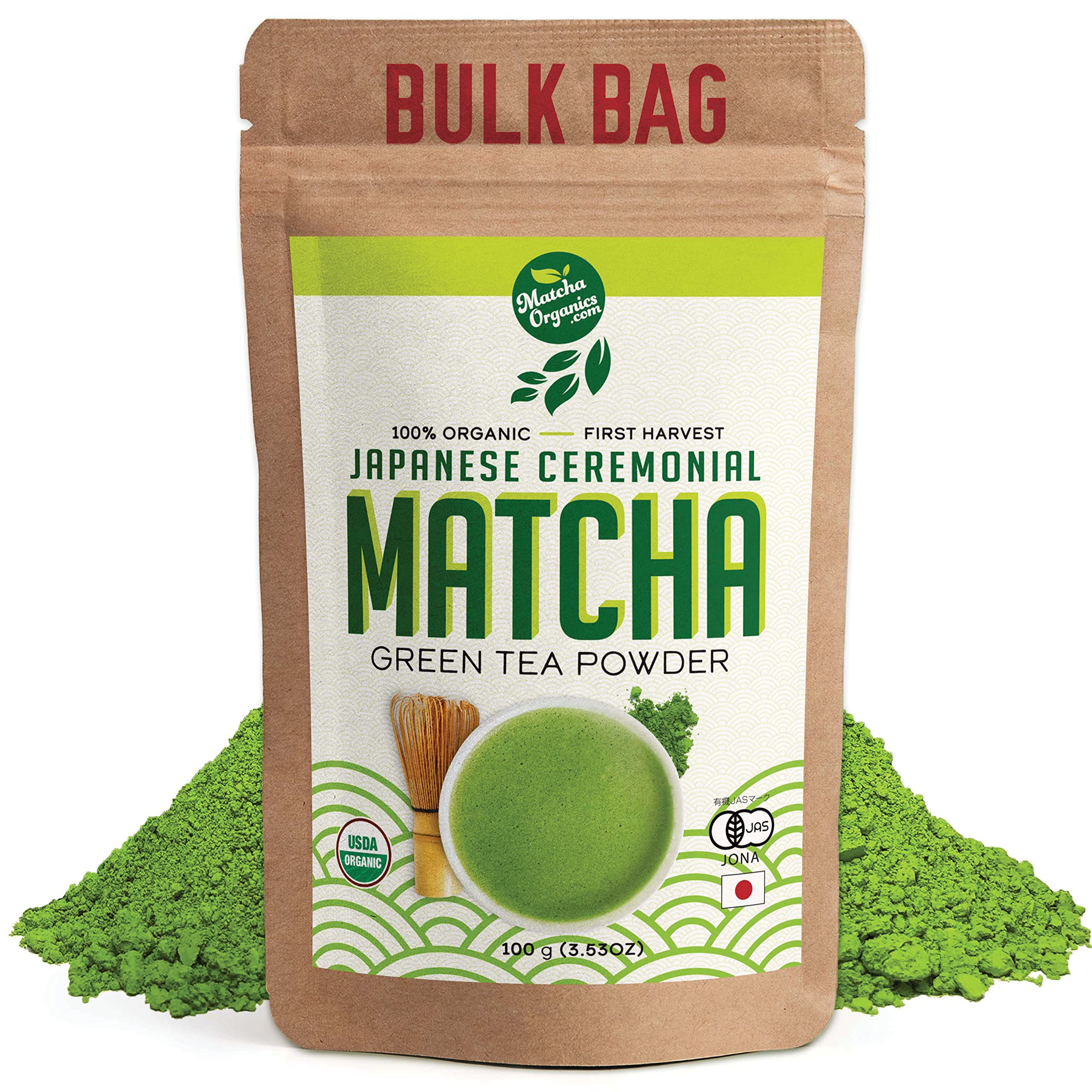 ceremonial matcha green tea powder