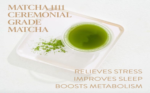 ceremonial matcha green tea powder
